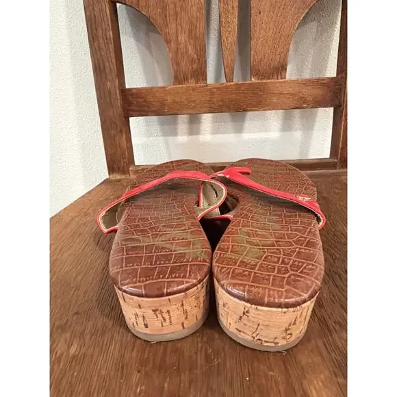 Sam Edelman Tonya Red flip flop - Picture 3 of 5